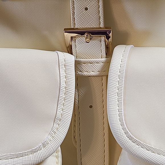 Year of Ours Cream Backpack with Front Pockets main image 11